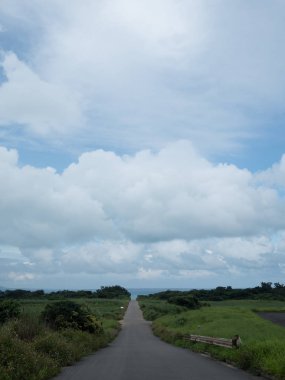 Yaz Okinawa'da manzara