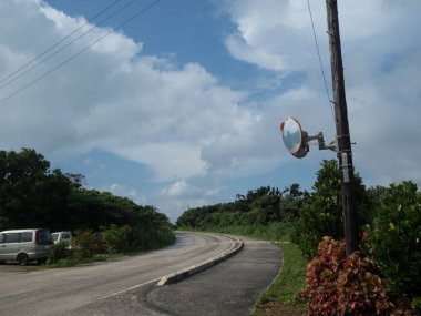 Yaz Okinawa'da manzara