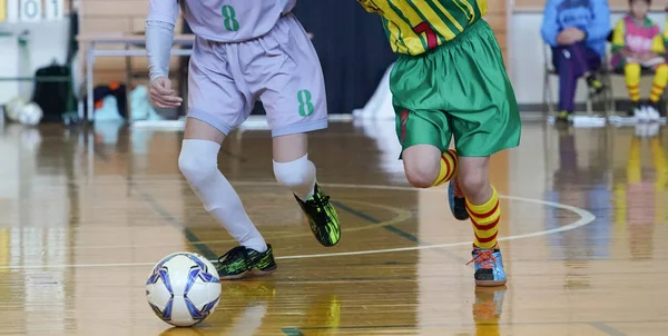 Jogo Futsal Japão — Fotografia de Stock