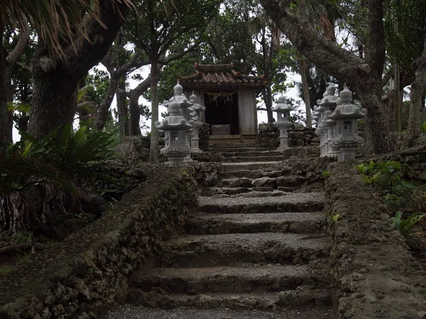 Viejo Templo Ishigaki Isla — Foto de Stock