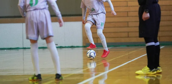 Futsal Hra Japonsku — Stock fotografie