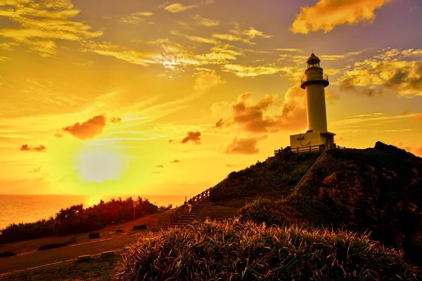 Zachód Słońca Ishigaki Island — Zdjęcie stockowe