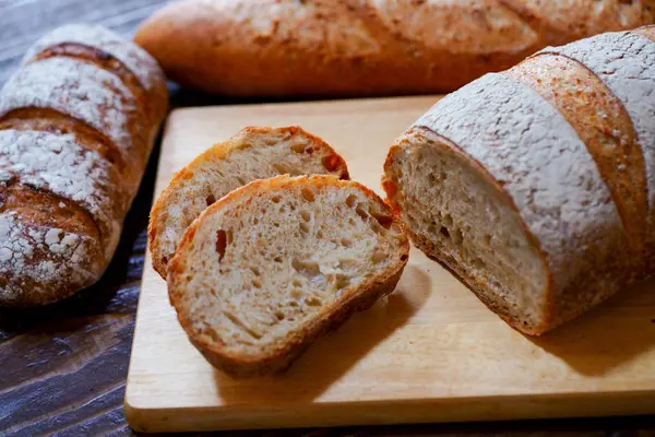 Хлеб Багетом — стоковое фото