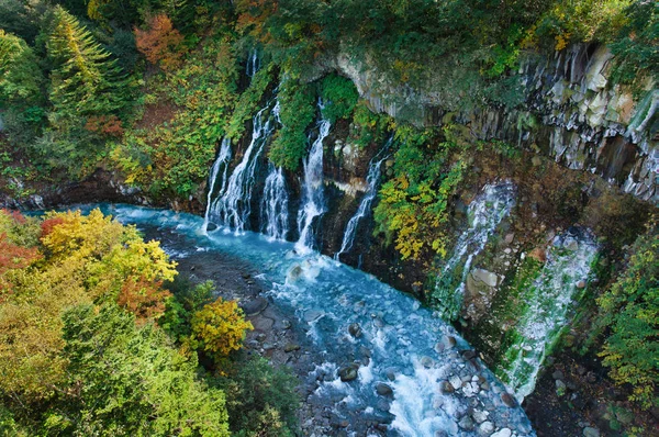 Cachoeira Biei Hokkaido — Fotografia de Stock
