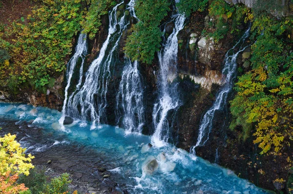 Waterfall Biei Hokkaido — Stock Photo, Image