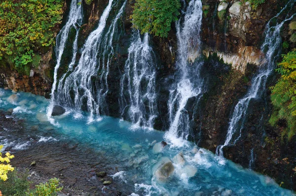 Waterfall Biei Hokkaido — Stock Photo, Image