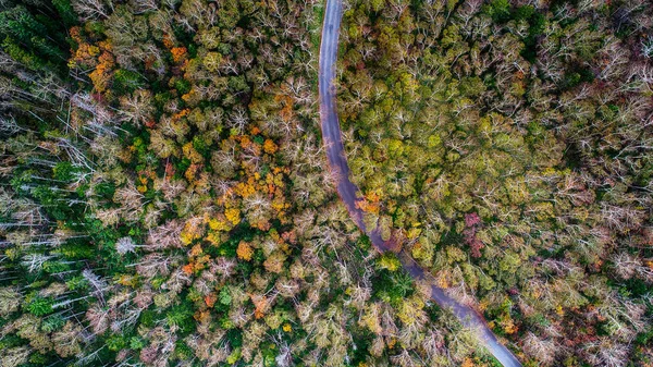 Вид Воздуха Шикарибету Хоккайдо — стоковое фото