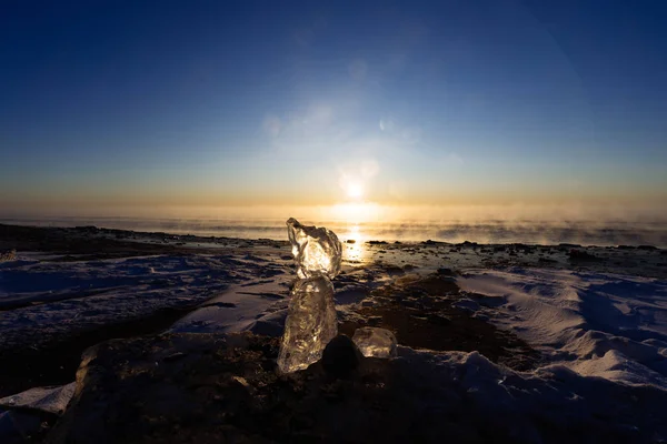 Šperky Led Zimě Hokkaido — Stock fotografie