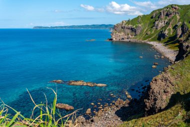 Hokkaido 'daki Kamui Burnu manzarası