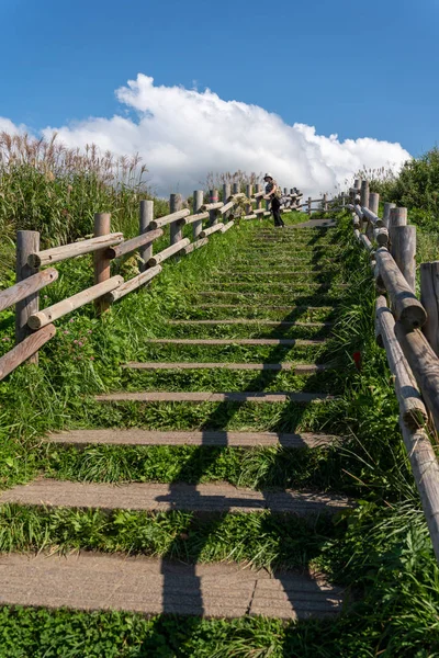 Landskap Udde Kamui Hokkaido — Stockfoto