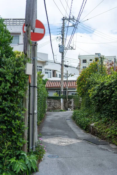 Városkép Okinawában — Stock Fotó