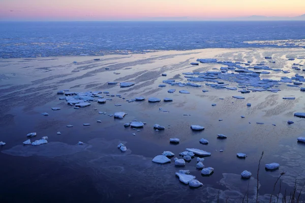 Drift Buz Kış Hokkaido — Stok fotoğraf
