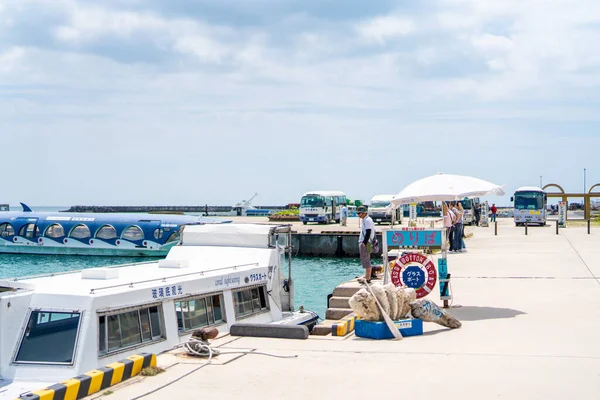 Terminal Isla Remota Okinawa — Foto de Stock