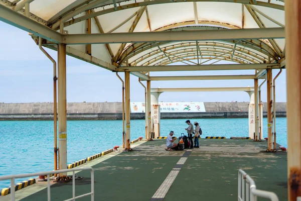 Terminal Isla Remota Okinawa — Foto de Stock