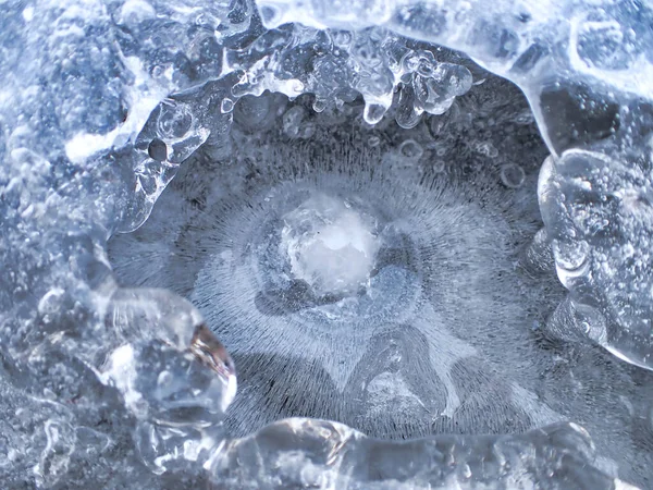 Ice Bubble Winter — Stock Photo, Image