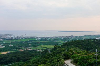 Ishigaki Adası Okinawa 'daki manzara