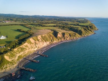Syosanbetu hokkaido japan kıyıları
