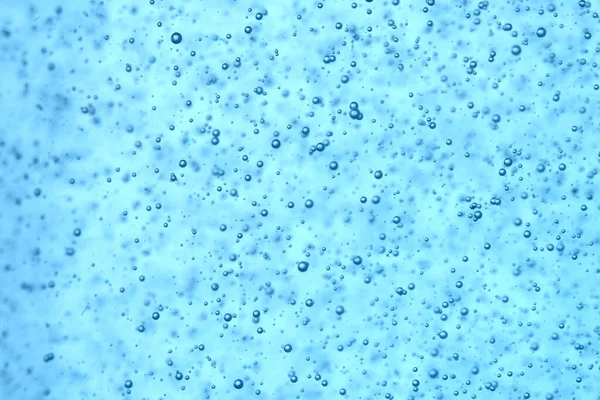 Small Bubble Blue Water — Stock Photo, Image