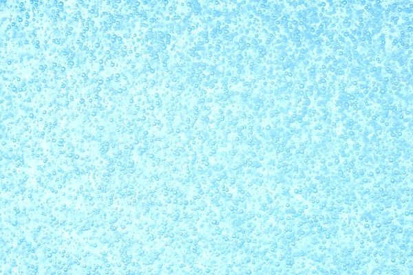 Kleine Blase Blauen Wasser — Stockfoto