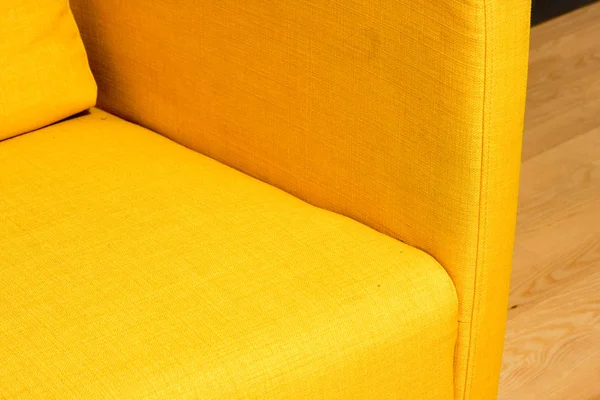 Sessel mit gelber Textur — Stockfoto