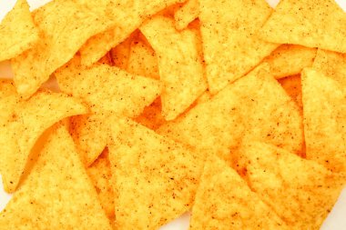 Meksika Nacho, arka plan doku tortilla cips