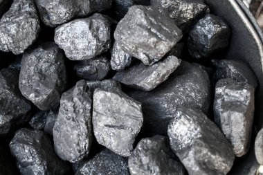 Siyah kömür, karbon eski grungy metalik kova