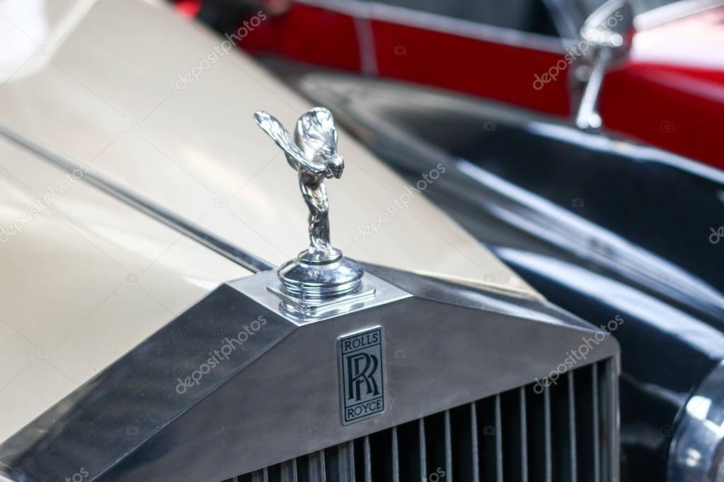 POLAND, OTREBUSY, 31 March 2017: Rolls Royce old logo