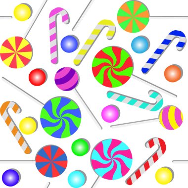 lolipop ile Seamless Modeli arka plan