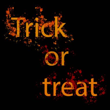 Kanlı korkunç grunge yazı kirli hüner ya da muamele ile noktalar