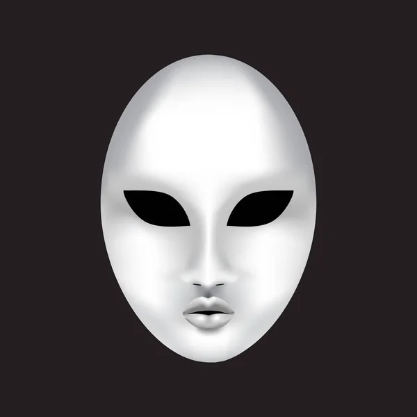 Alçı beyaz maske. Alçı yapılan hayalet mask.face gradi yapılan