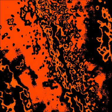 Koyu portakal grunge kirli tozlu eski fırtına geri çizik