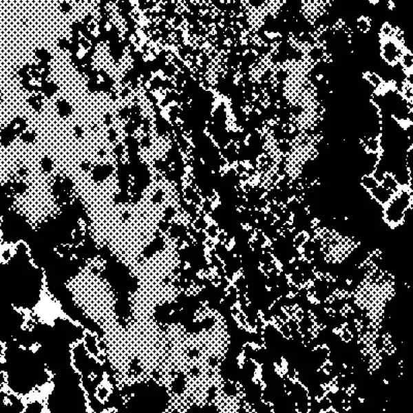 Abstracte halftoonpatroon in witte, grijze en zwarte kleuren. Moder — Stockfoto