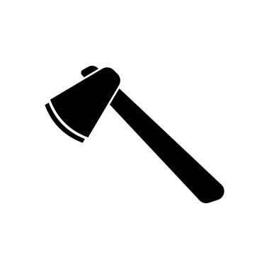 Piktogram balta simgesi. Beyaz arka planda siyah simgesi.