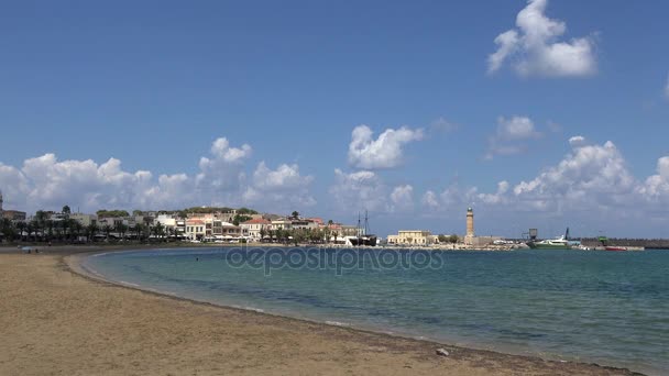 Rethymno Cretense grécia — Vídeo de Stock