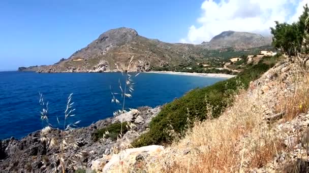Souda Área Plakias Sul Creta — Vídeo de Stock
