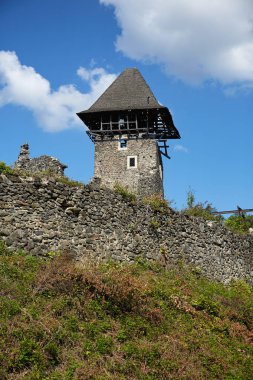 Nevitsky castl kalıntıları.
