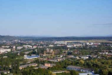 Mukachevo manzara. Zakarpatska Oblastı