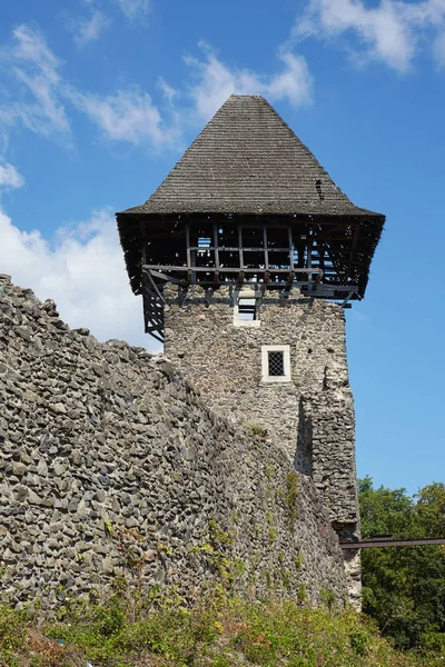 Ruins of the Nevitsky castl. — Stock Photo, Image