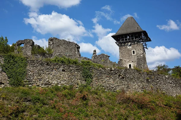 Руїни Ужгородський Невицький замок. — стокове фото