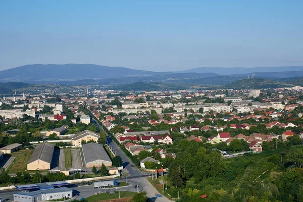 Mukaczewo krajobraz. Obwód Zakarpatska — Zdjęcie stockowe