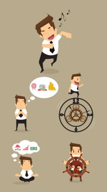 Küme, işadamı karakter