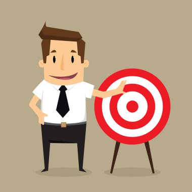 işadamı ve hedef