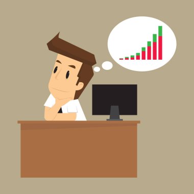 daha fazla kazanç düşünme işadamı içinde belgili tanımlık gelecek