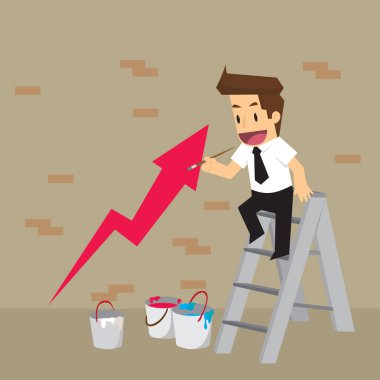 iş adamı beraberlik okları, gelecekte gelir