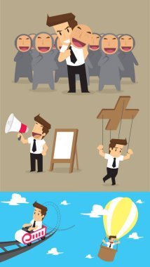 Küme, işadamı karakter