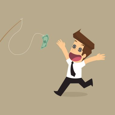 İşadamları para tarafından belgeleriyle sokulmuş