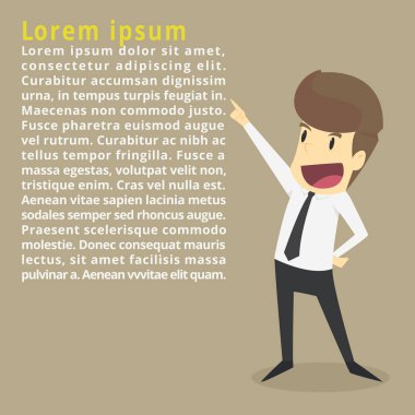 işadamı görüşmeler onun fikir sundu