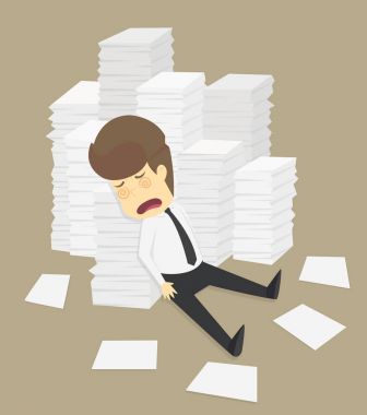 çok çalışkan işadamı