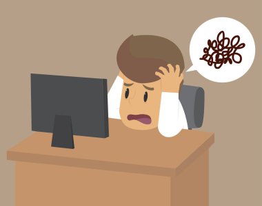 İşler yolunda gitmez düşünüyorum işadamı, hiçbir fikrim