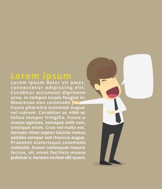 işadamı görüşmeler onun fikir sundu